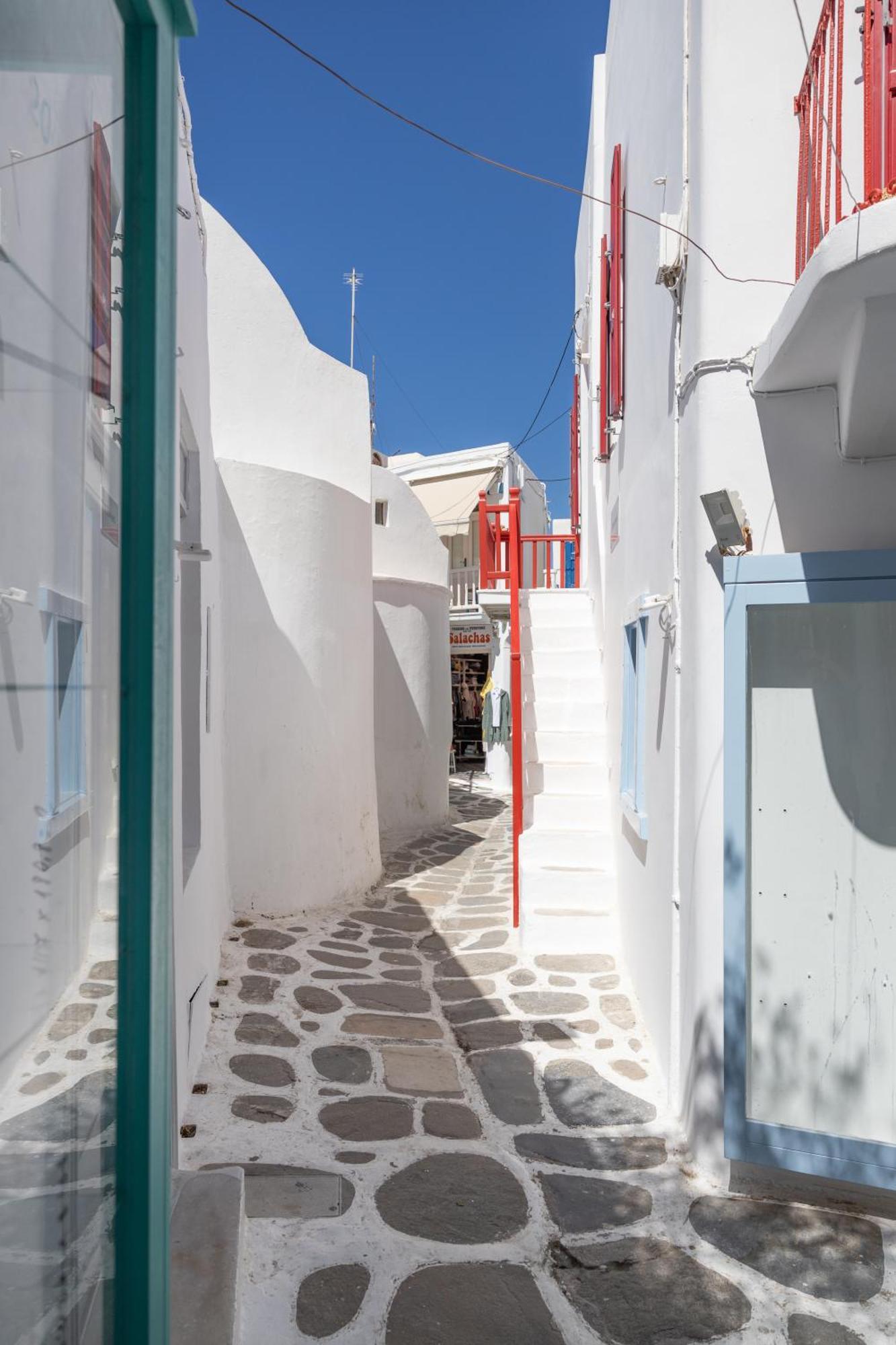 Ferienwohnung Chiara Mykonos III Mykonos Town Exterior foto